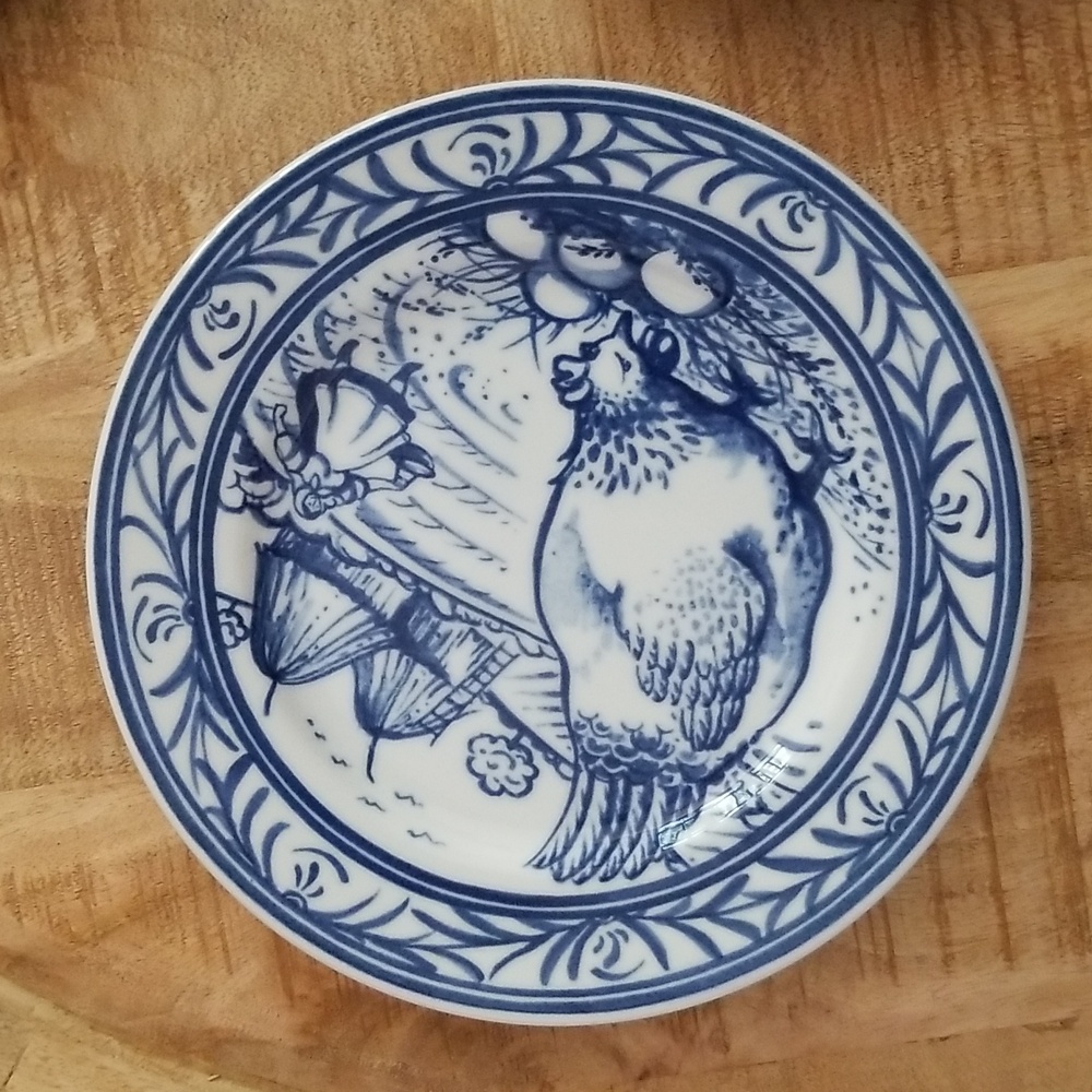 Vintage Williams Sonoma Brittany Salad Plates set of Six - Picture 4 of 15